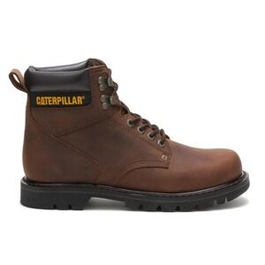 Caterpillar® CAT (Men's 9.5 M) Second Shift™ EH SR Work Boot, Dark Brown - $120